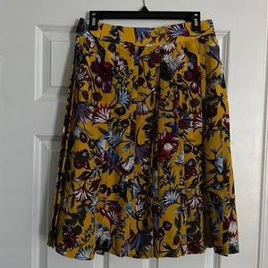 J. Crew pleated skirt